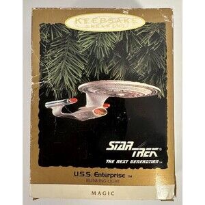 Vintage 1993 Hallmark Keepsake U.S.S. Enterprise, Star Trek: The Next Generation